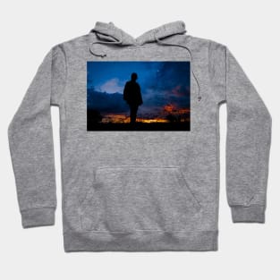 Sunset landscape Hoodie